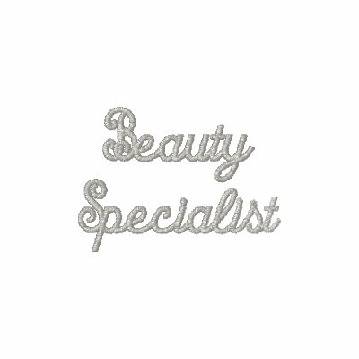 Beauty Specialist Embroidered Shirt by PassionforDetails