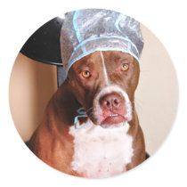 Beauty treatment sticker