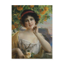 Beauty Under the Orange Tree Post Cards