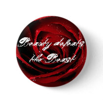 Beauty vs. Beast Button