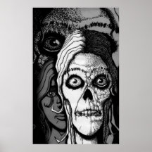 Beauty's Only Skin Deep Posters