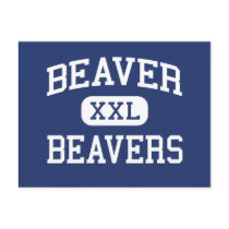 Beaver - Beavers - High School - Beaver Utah Postcard