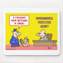 beaver biting tree environmental protection agency mouse pads