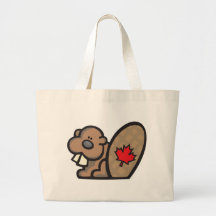 Beaver Canada Canvas Bags