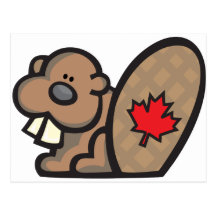 Beaver Canada Post Cards