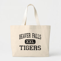 Beaver Falls - Tigers - Area - Beaver Falls Canvas Bag