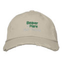 Beaver, &, Hare, Golf Course embroidered hats