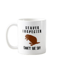 Beaver Inspector Coffee Mugs