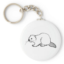 Beaver Keychain