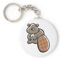 Beaver Keychain