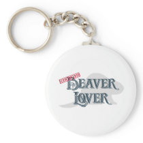 Beaver Lover Keychain