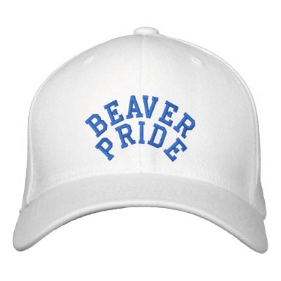 Beaver Pride Cap, white by BAMNess