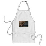 Beaver standing erect aprons