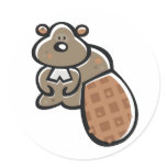 Beaver Stickers