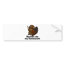 Beavers ate my homework