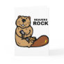Beavers Rock Greeting Card