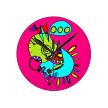 Bebop Monster on Hot Pink