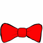 "Because bow ties are cool" acrylic cut out