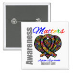 Because I Care- Autism Button