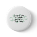 Because I'm the Avionics Specialist Pins
