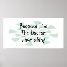 Because I'm the Doctor Poster