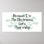 Because I'm the Electronics Guru Print