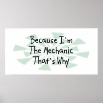 Because I'm the Mechanic Poster