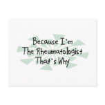 Because I'm the Rheumatologist Postcards