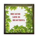 Because Life is Beautiful Magnet