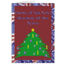 Because of the Brave Christmas Card