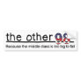 Because the middle class is too big to fail. bumper sticker