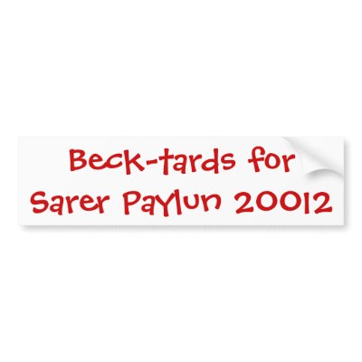 Beck-tards for Sarer Paylun 20012 Bumper Stickers by Xitomatl