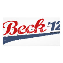 Beck Team Photo Card Template