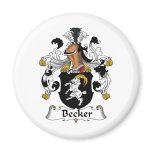Becker Family Crest magnets