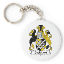 Beckham Family Crest Key Chain
