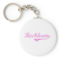 Beckham Last Name Classic Style