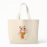 Beckoning Cat  Maneki Neko Canvas Bags