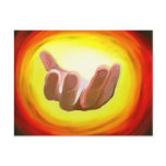 Beckoning Hand Post Card