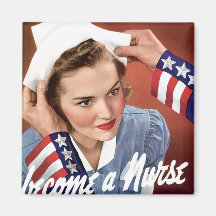 Become A Nurse Refrigerator Magnet