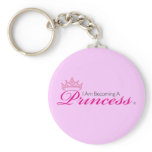 Becoming A Princess key chain