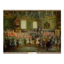 Bed of Justice Held in the Parliament postcards
