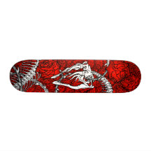 bed of roses skate board deck