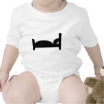 bed sleeping icon bodysuit