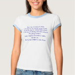 Bed time prayer t-shirts