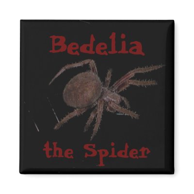 Bedelia The Spider Left Magnet by JaZilla