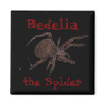 Bedelia The Spider Left Magnet
