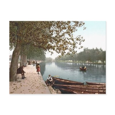 Bedford, by the River Postcard by gregoryolney2