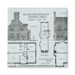 Bedford Park Estate Refrigerator Magnets