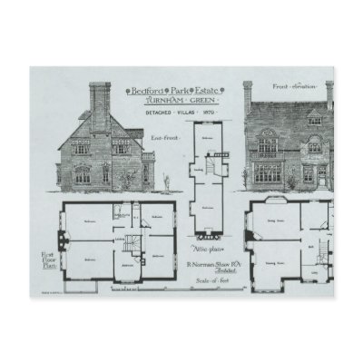 Bedford Park Estate Post Cards by bridgemanart