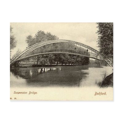 Bedford, Suspension Bridge Post Cards by gregoryolney2